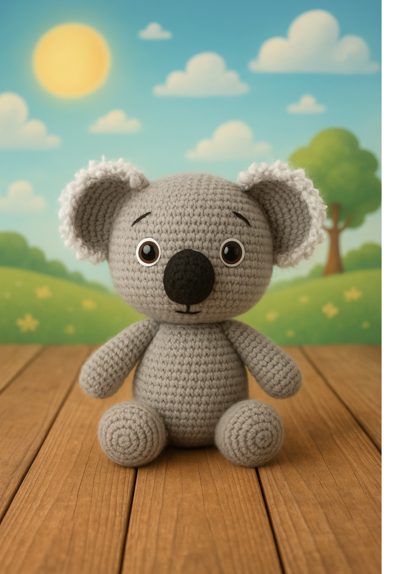 Kyle the Koala – Handmade Crochet Toy for Babies